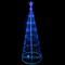 Northlight LED Lighted Show Cone Christmas Tree Outdoor Decoration - 12' - Blue Lights
